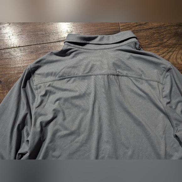 Duluth Trading Co Shirt Men's XL Button Long Sleeve Collared Gray Standard Fit - Picture 13 of 14